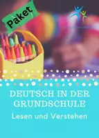 Vorschau - Arbeitsblätter - Materialpaket Lesen und Verstehen - Deckblatt