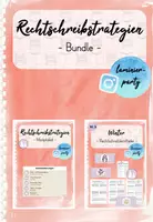Vorschau - Stationenlernen - Bundle: Rechtschreibstrategien - Deckblatt
