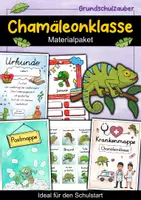 Vorschau - Arbeitsblätter - Chamäleonklasse Materialpaket - Chamäleon Sparpaket - Deckblatt