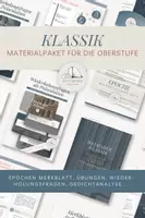 Vorschau - Stundenentwürfe - Materialpaket für die Weimarer Klassik - Deutsch Oberstufe - Deckblatt