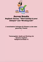Vorschau - Arbeitsblätter - Materialpaket Classroom Surveys - Deckblatt