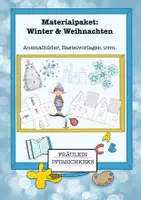 Vorschau - Arbeitsblätter - Materialpaket: Winter & Weihnachten - Deckblatt