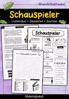 Vorschau - Spiele - Schauspieler Materialpaket - Sparpaket - Deckblatt