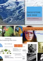 Vorschau - Unterrichtsreihen - Materialpaket_Ökosysteme_Evolution des Menschen_Artbildung - Deckblatt