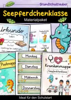 Vorschau - Arbeitsblätter - Seepferdchenklasse Materialpaket - Seepferdchen Sparpaket - Deckblatt