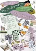 Vorschau - Stundenentwürfe - Geschichte-bili-Old Stone Age-Young Stone Age-Comparison - Deckblatt