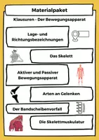 Vorschau - Test - Bewegungsapparat - Klausurenpaket - Deckblatt