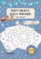 Vorschau - Arbeitsblätter - Materialpaket Winter Mandalas - Deckblatt
