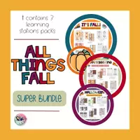 Vista previa - Unidades / Secuencias / Situaciones de Aprendizaje - ALL THINGS FALL: SUPER BUNDLE - Portada