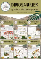 Vorschau - Arbeitsblätter - Dinosaurier - großes SPARPAKET - Deckblatt