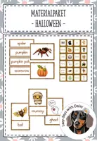 Vorschau - Spiele - Materialpaket Englisch Halloween #happyhalloween2024 - Deckblatt