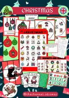 Vista previa - Hojas de trabajo - Christmas Pack - Colour - Portada