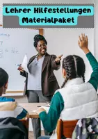 Vorschau - Stundenentwürfe - Hilfestellungen für Lehrer und Lehrpläne Materialpaket Bundle - Deckblatt