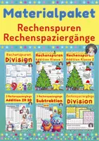 Vorschau - Arbeitsblätter - Materialpaket - Rechenspuren und Rechenspaziergänge - Deckblatt