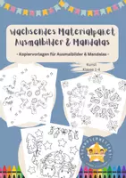 Vorschau - Arbeitsblätter - Wachsendes Materialpaket Ausmalbilder & Mandalas - Deckblatt