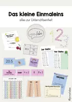 Vorschau - Arbeitsblätter - Materialpaket: Das kleine Einmaleins (1x1) - Deckblatt