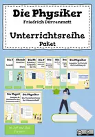 Vorschau - Stundenentwürfe - Unterrichtsreihe Die Physiker (Dürrenmatt): Analyse des Wissenschaftsdramas „Die Physiker“ der Frage nach der Verantwortung der Wissenschaft (UPP) - Deckblatt
