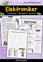 Vorschau - Arbeitsblätter - Elektroniker Sparpaket - Materialpaket - Deckblatt
