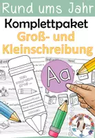 Vorschau - Unterrichtsreihen - Komplettpaket - Groß- und Kleinschreibung - Rechtschreibung mit Fresch - Deckblatt