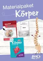 Vorschau - Unterrichtsreihen - Materialpaket Körper 3. - 5. Klasse - Deckblatt