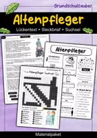Vorschau - Arbeitsblätter - Altenpfleger Materialpaket - Sparpaket - Deckblatt