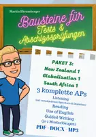 Vorschau - Klassenarbeiten - Bausteine Tests & Abschlussprüfung: Paket 3 - New Zealand 1 - Globalization 1 - South Africa 1 - Deckblatt