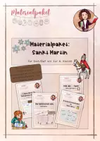 Vorschau - Stundenentwürfe - Materialpaket zum Thema Sankt Martin - Deckblatt