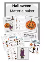 Vorschau - Arbeitsblätter - Materialpaket "Halloween! - Deckblatt