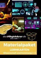 Vorschau - Poster - Materialpaket Wissenschaft und Forschung Lernkarten komplett - Deckblatt