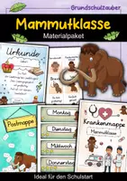 Vorschau - Arbeitsblätter - Mammutklasse Materialpaket - Mammut Sparpaket - Deckblatt