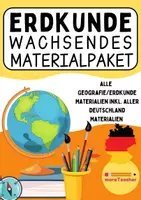 Vorschau - Arbeitsblätter - Deutschland Bundle - Deckblatt