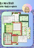 Vorschau - Arbeitsblätter - Materialpaket - La Navidad - 12 Materialien - Deckblatt