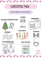 Vista previa - Unidades / Secuencias / Situaciones de Aprendizaje - CHRISTMAS PACK - Portada