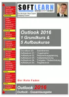 Vorschau - Unterrichtsreihen - Outlook 2016 Gesamtpaket (Grund-/Aufbaukurse) - Deckblatt