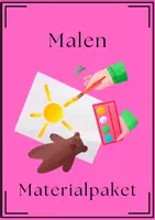 Vorschau - Arbeitsblätter - Materialpaket - Malen und zeichnen - Deckblatt