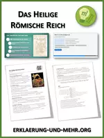 Vorschau - Arbeitsblätter - Das Heilige Römische Reich (Materialpaket) - Deckblatt