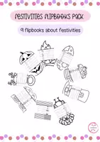Vorschau - Arbeitsblätter - FLIPBOOK FESTIVITIES PACK - 9 flipbooks - Deckblatt