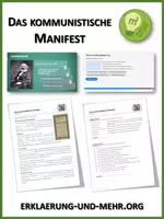 Vorschau - Arbeitsblätter - Das kommunistische Manifest (Materialpaket) - Deckblatt