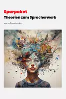 Vorschau - Stundenentwürfe - Sparpaket: Spracherwerbstheorien im Fach Deutsch - Deckblatt