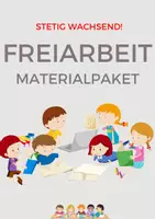 Vorschau - Arbeitsblätter - Freiarbeitsmaterial - Wachsendes Materialpaket - Deckblatt