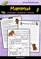 Vorschau - Arbeitsblätter - Mammut Materialpaket - Sparpaket - Deckblatt
