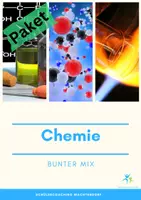 Vorschau - Stundenentwürfe - Materialpaket bunter Mix Chemie Sek 1 - Deckblatt