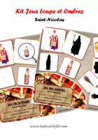 Aperçu - Apprentissages en autonomie - Kit Jeux Loupe & Ombres - Saint-Nicolas - Page de couverture