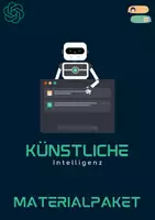 Vorschau - Stundenentwürfe - Materialpaket - Künstliche Intelligenz - Deckblatt