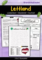 Vorschau - Arbeitsblätter - Lettland - 3 für 2 Sparpaket - Materialpaket - Deckblatt