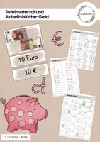 Vorschau - Arbeitsblätter - Materialpaket: Geld (Tafelmaterial und Arbeitsblätter) - Deckblatt