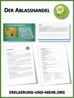Vorschau - Arbeitsblätter - Der Ablasshandel (Materialpaket) - Deckblatt