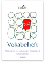 Vorschau - Mal- und Bastelvorlagen - Vokabelheft - Deckblatt