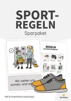 Vorschau - Arbeitsblätter - Sparpaket: Regeln & Rituale im Sportunterricht - Deckblatt