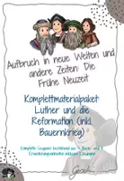 Vorschau - Stundenentwürfe - UR7 Aufbruch in neue Welten und andere Zeiten: Die Frühe Neuzeit - Materialpaket 2: Luther und die Reformation (11.-20. Stunde) - inkl. Lösungen - Deckblatt